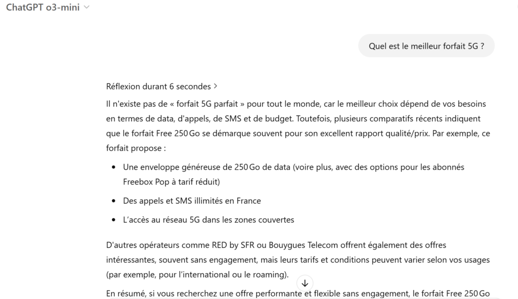 exemple search gpt recherche
