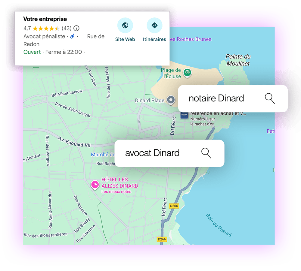 référencement naturel à Dinard